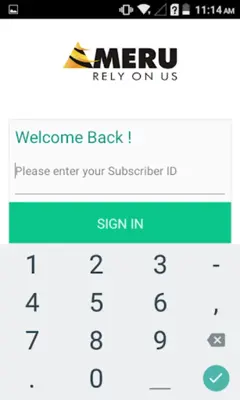 Meru Partner android App screenshot 3